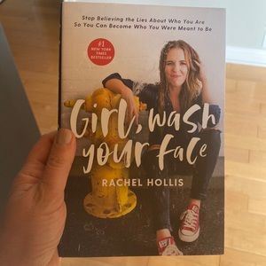 Hardcover girl wash your face